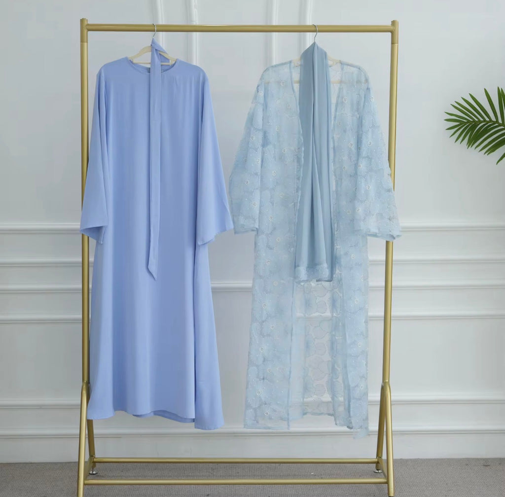 Luxury Floral Abaya