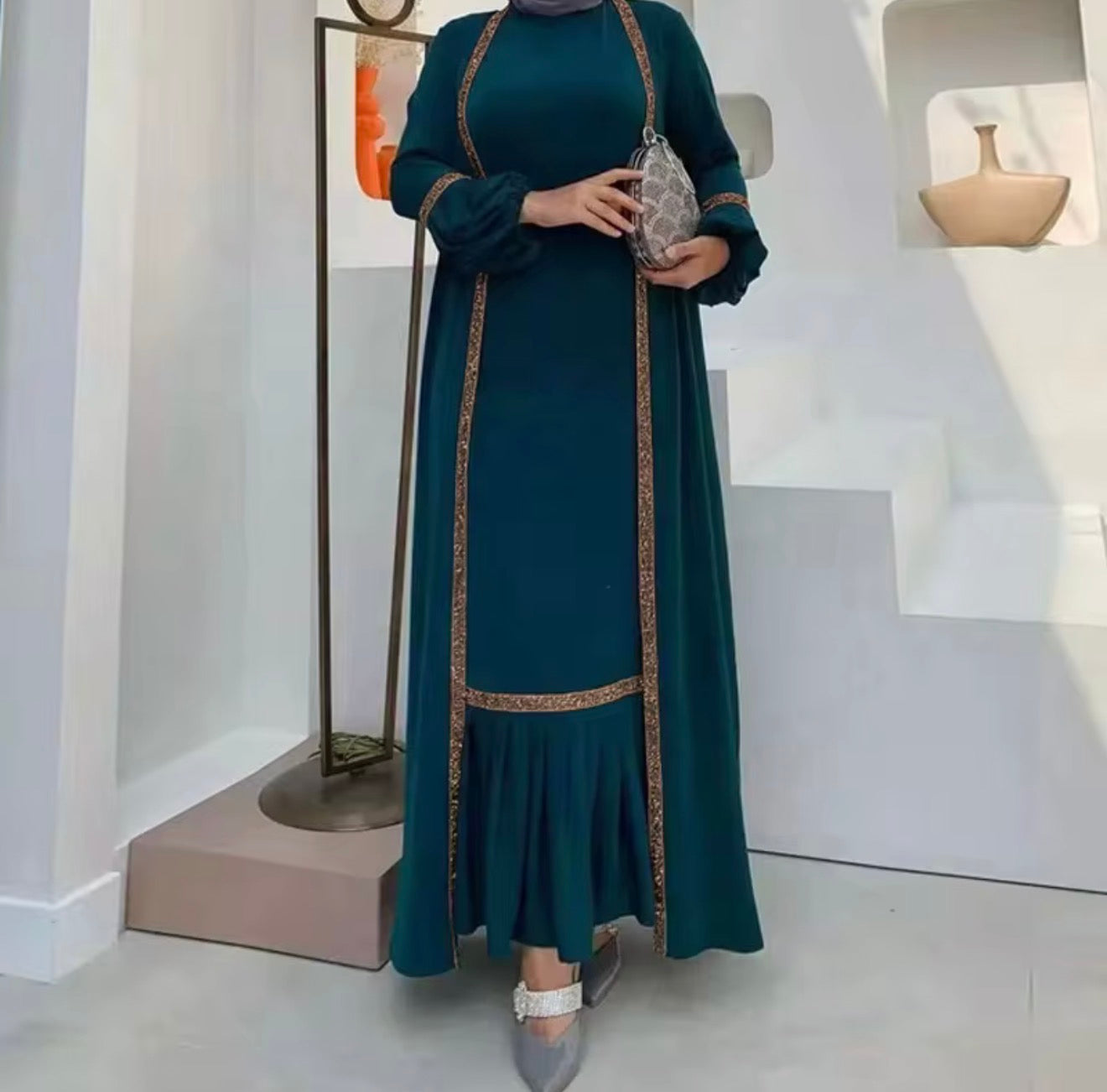 Eid Ruffle Abaya
