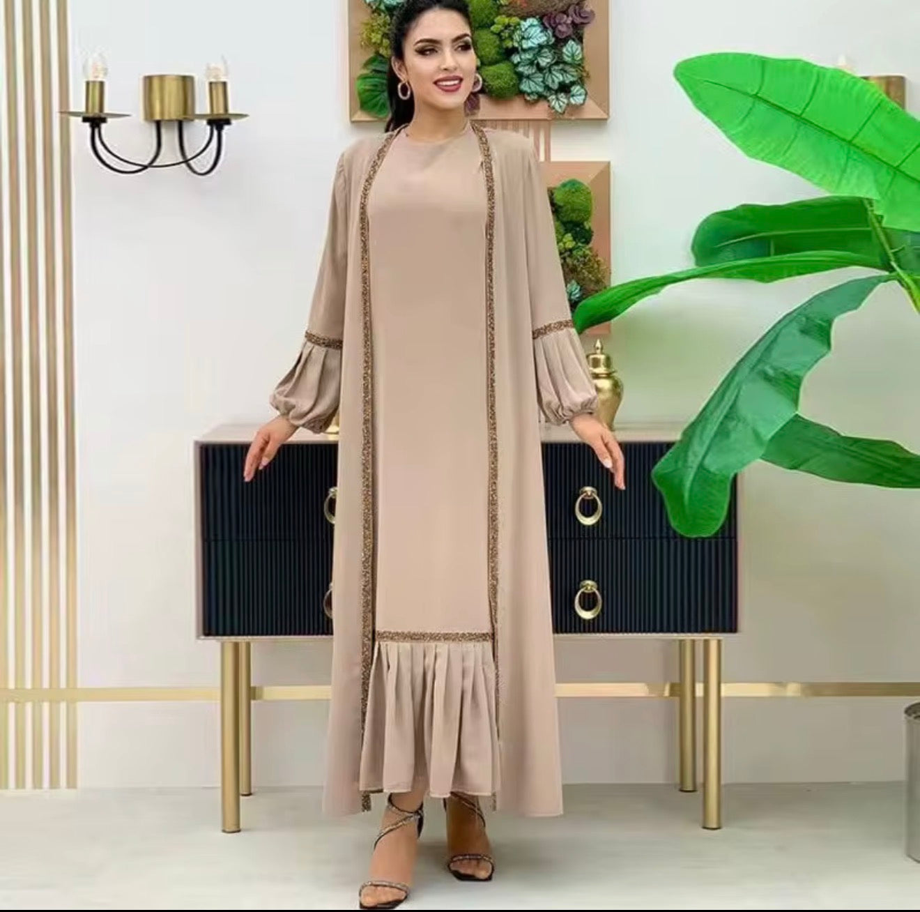 Eid Ruffle Abaya