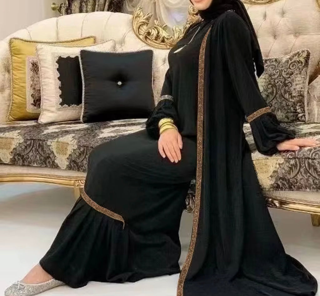 Eid Ruffle Abaya