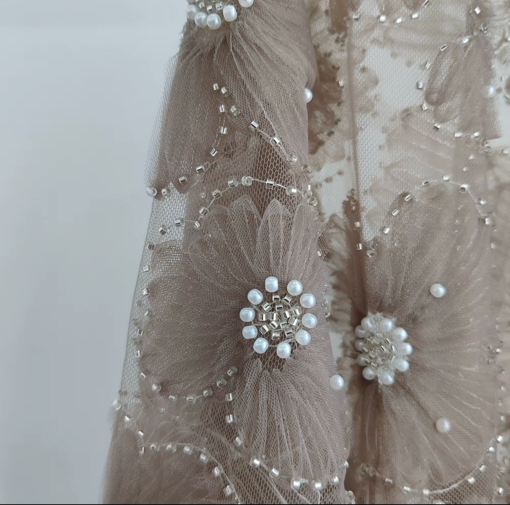 Luxury Floral Abaya